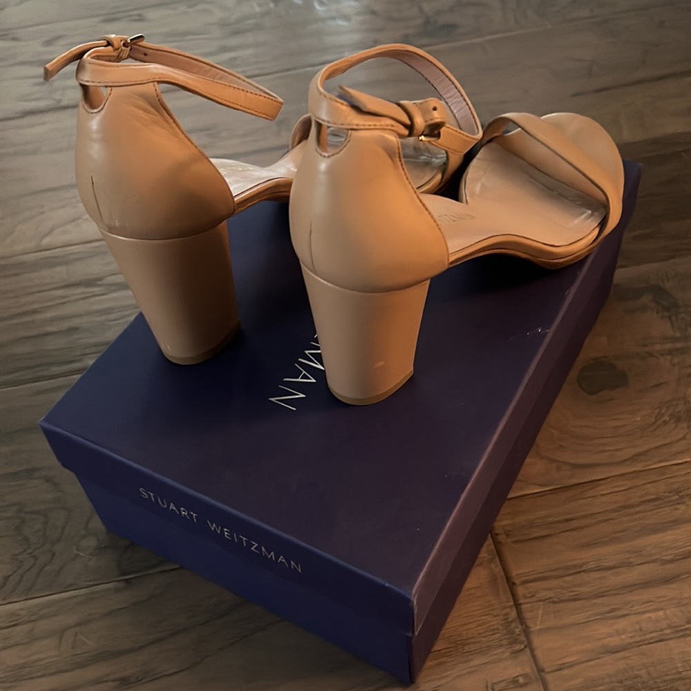 Stuart Weitzman Nearlynude Block Heels - image 6